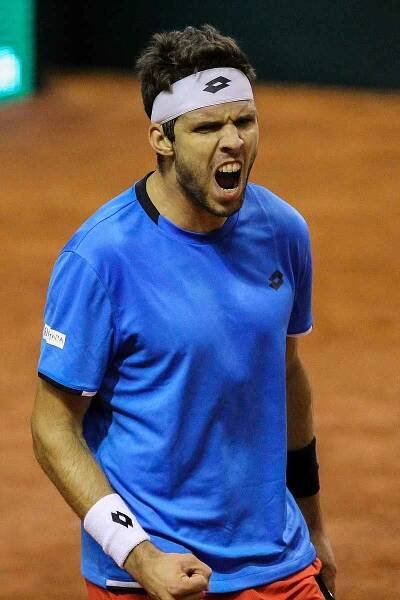 Davis Cup 2018 v Ostravě - Česko vs. Izrael, Jiří Veselý