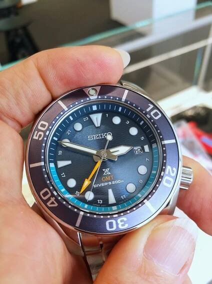 Seiko Prospex SFK001J1 Sumo Solar GMT