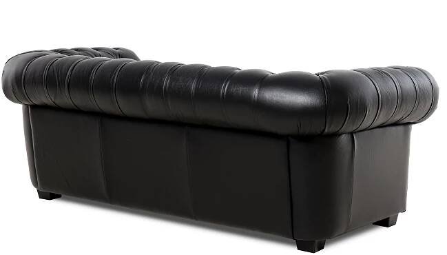 Celokožená sedací souprava Chesterfield 3+2+1