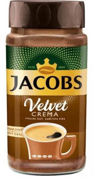 Káva instantní Jacobs Velvet - 200 g | OFFICEO.cz