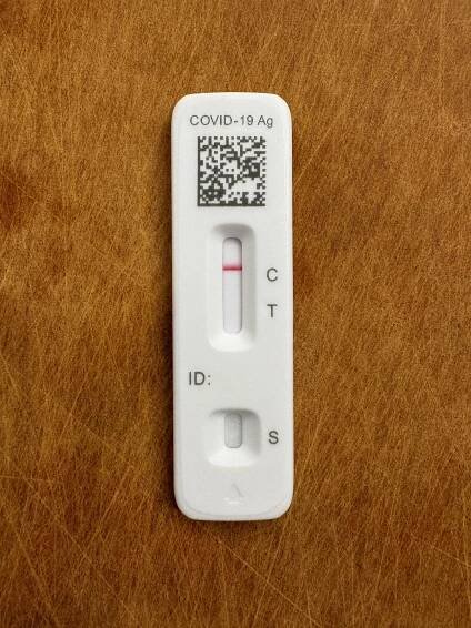 A negative COVID test