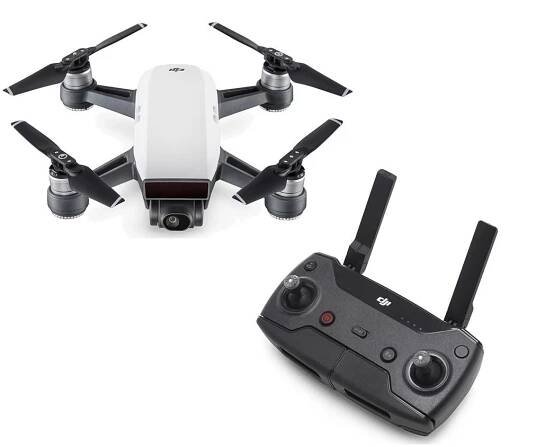 DJI Spark Alpine White Controller Combo