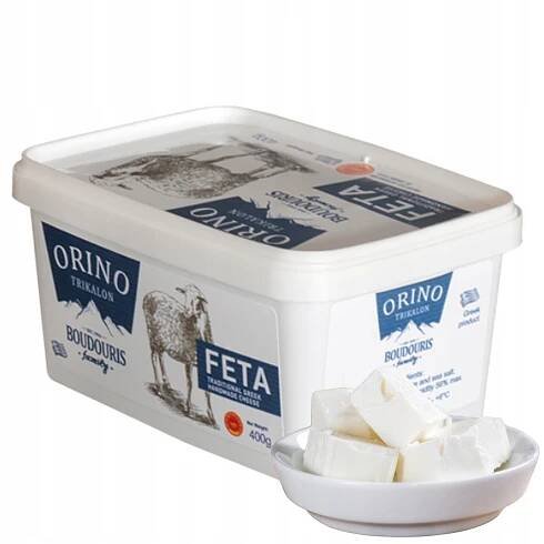 Sýr feta P.D.O. originální řecký 400g Boudouris Family