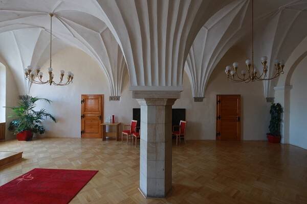 Obřadní síň na radnici města - Moravská Třebová