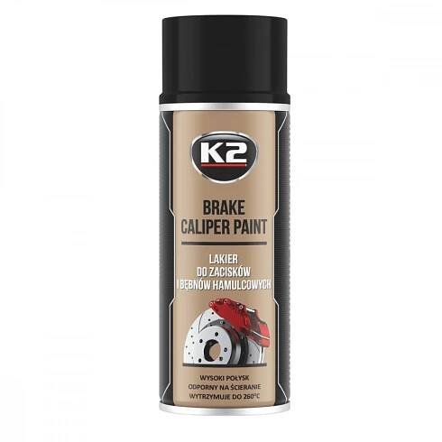 L346CA K2 Lak trmenu kotoucove brzdy aerosol, černá, Obsah: 400ml L346CA ❱❱❱ cena a zkušenosti