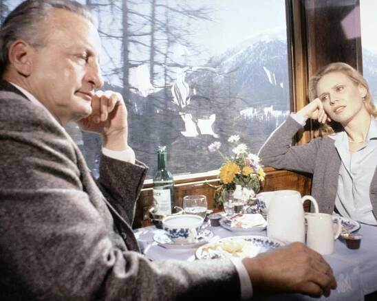 Záhadný vzorec - Z filmu - George C. Scott, Marthe Keller