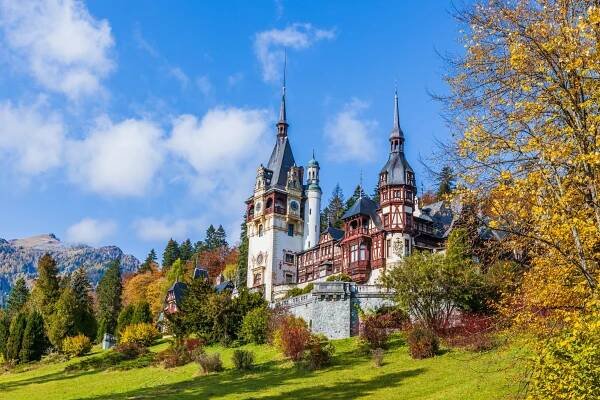 sinaia, rumunsko. - sinaia - stock snímky, obrázky a fotky