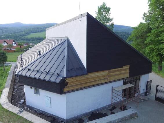 Stavebné úpravy domu smútku - Mníšek nad Hnilcom