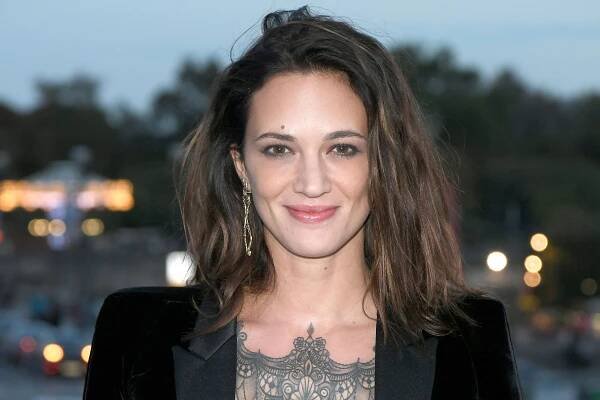 L’attrice e regista Asia Argento al gala di premiazione del Fara Film Festival