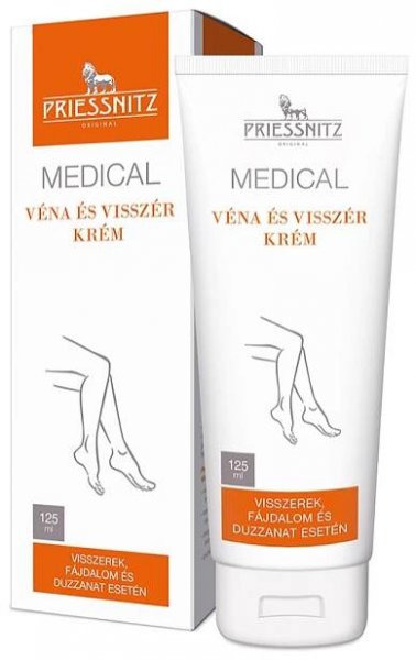 Priessnitz mazání na žíly a cévy 125 ml -medical