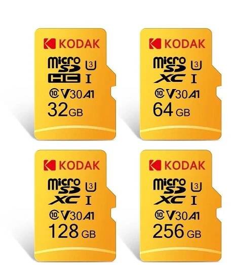 Kodak Paměťová karta Vysokorychlostní 100 MB/s 32 GB A1 Class 10 UHS-I Micro SD karta V30 U3 TF pro fotoaparát Smartphone Hra – koupit za nízké ceny na marketplace Joom