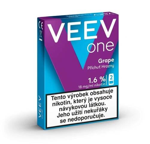 VEEV ONE náplň Grape 18mg - 2ks