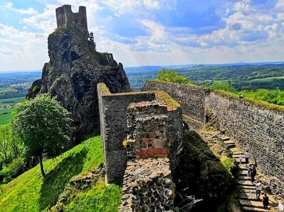 Trosky-věž Panna - Kingdom Come2 - Branžež - foto 41