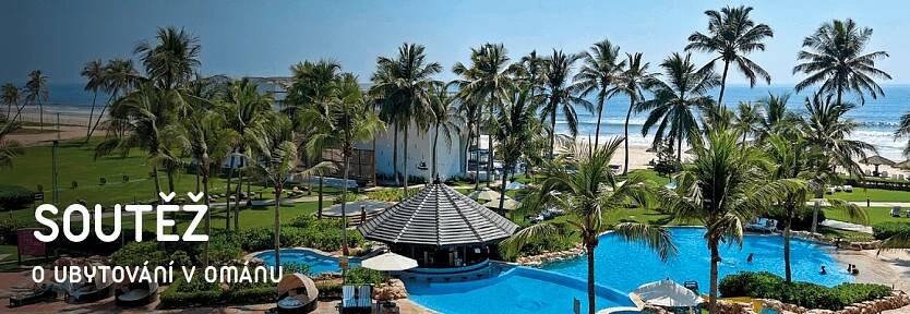 Soutěž o ubytování v hotelu Crowne Plaza Salalah • CK Blue Style