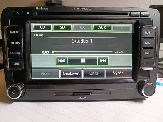 RNS510 – Aktualizace, servis, zjistění pinu, atd.