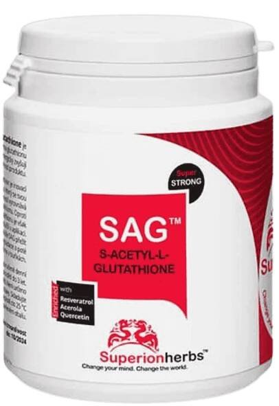 Glutathion (S-acetyl-L-Glutathion, SAG) 90 kapslí