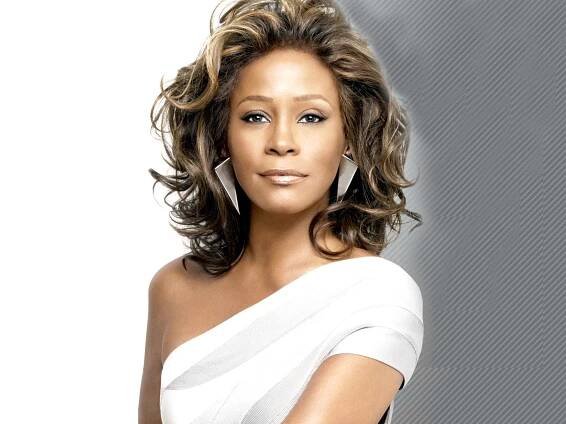 Pretty Whitney Houston Digital Art Wallpaper