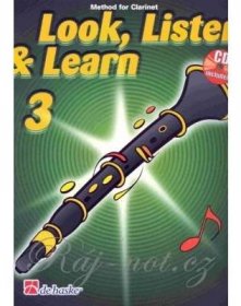 Look Listen & Learn 3 Method for Clarinet + CD
