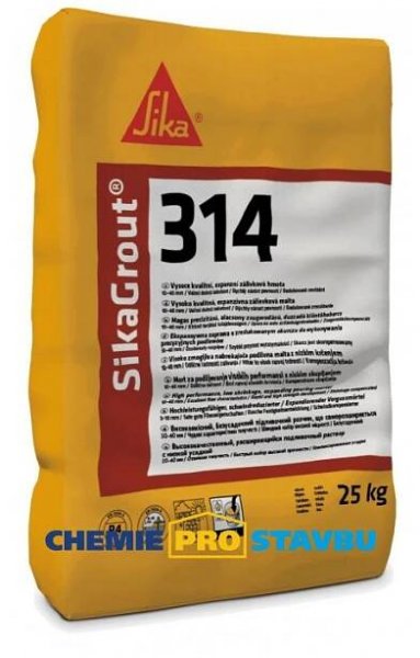 SikaGrout-314 - rychlá expanzní zálivková malta