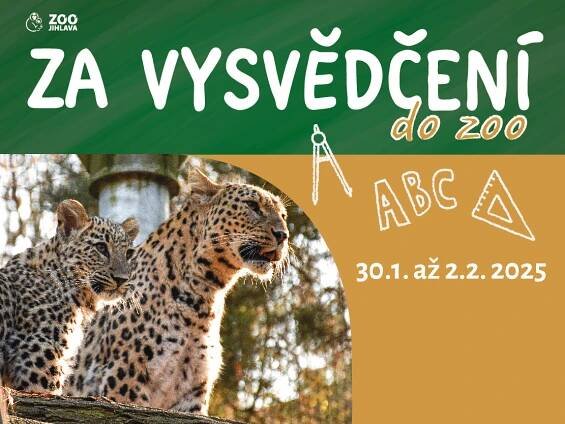 Za vysvědčení do zoo - Zoo Jihlava