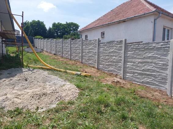 Betonove ploty - realizácie