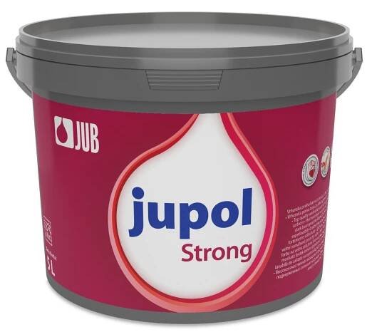 Jupol Strong - vysoce odolná malířská barva Bílá 5L