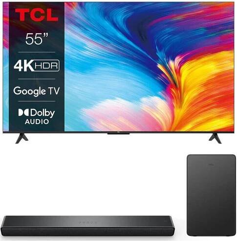 SET UHD LED TV TCL 55P635 + Soundbar TCL P733W