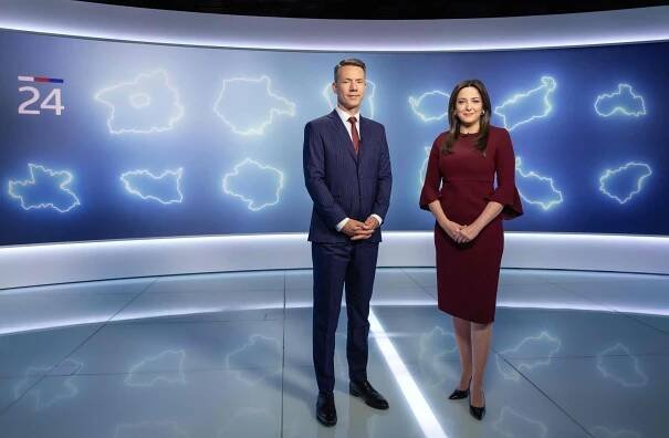Senátní a krajské volby na ČT24 (2), © Česká televize