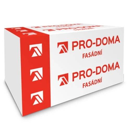 Polystyren fasádní EPS 70 F PRO-DOMA – 100×1000×500 mm | PRO-DOMA - Stavebniny PRO-DOMA | Váš dodavatel stavebních materiálů