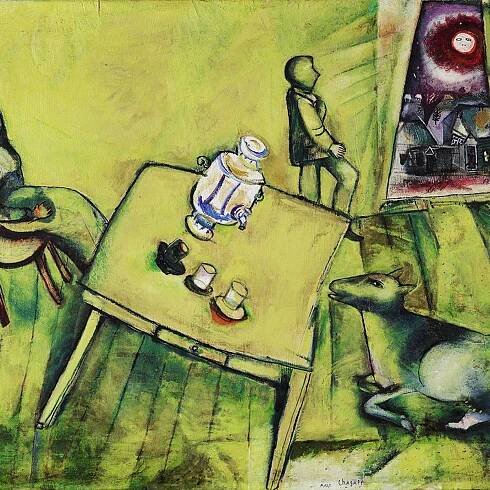 Úžasný Chagall v Albertině mapuje pozapomenutý svět ortodoxních Židů na carské Rusi