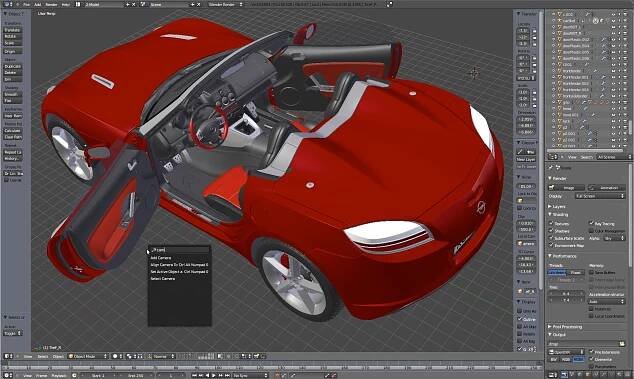 Blender - best free 3D animation software
