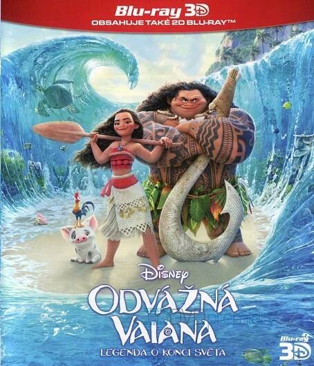 Odvážná Vaiana: Legenda o konci světa (2D + 3D) (2 BLU-RAY) | DVD-PREMIERY.CZ