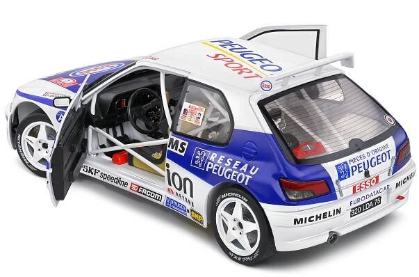 Peugeot 306 Maxi #1 Delecour/Sauvage Rallye Monte Carlo 1996 1:18 Solido