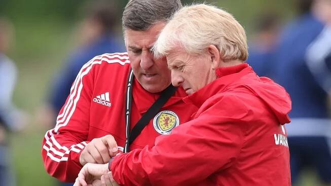 Mark McGhee and Gordon Strachan