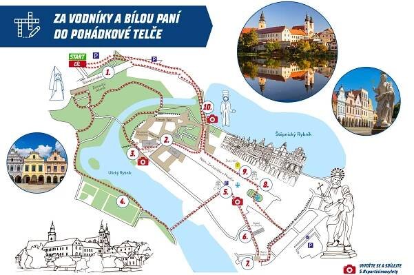 Výlety s tajenkou: Za vodníky a Bílou paní do pohádkové Telče | SPORTISIMO.CZ