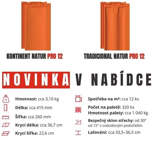 Novinka v nabídce MLADOST: PRO 12 NATUR | Střecha Mladost