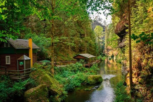 #světovéČesko a České Švýcarsko: řeka Kamenice a romantické soutěsky u Hřenska – Kudy z nudy 