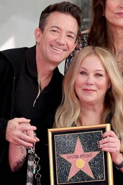 David Faustino and actress Christina Applegate 