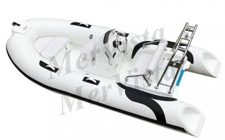 CE Rowing Dingy Inflatable Fishing Boat Rib 390 Boat For Sale