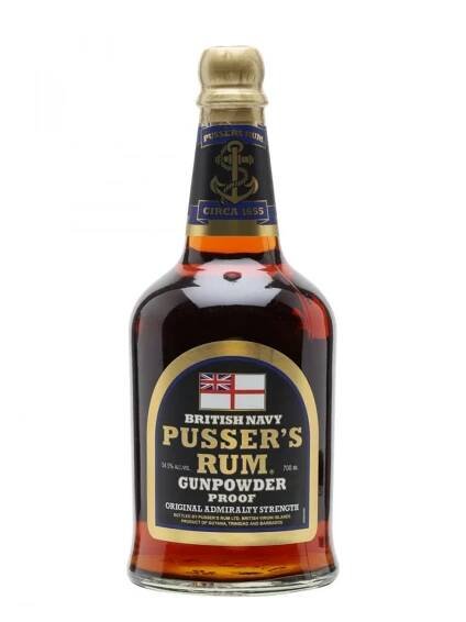 Pussers Gunpowder Proof Rum 0,7 l 54,5%