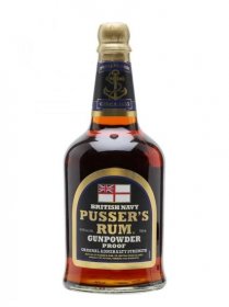 Pusser's British Navy Black Label Gunpowder Proof Rum 0,7L - Mydrinks.cz