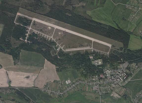 Large Scorch Mark At Belarus Base After Mysterious Explosions (Updated)