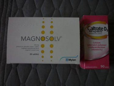 Magnesium - hořčík Magnosolv - Calcium