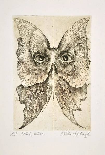 Oldřich Kulhánek | Grafika | ART GALLERY - Svetlana & Lubos Jelinek - Czech and world art