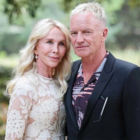 Trudie Styler and Sting attend the 64th 