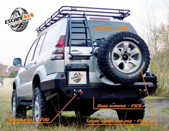 Toyota Land Cruiser J120 | Escape4x4.cz