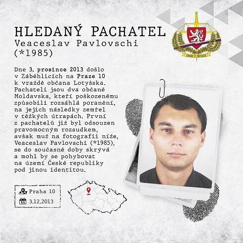Fotogalerie: Hledaný Veaceslav Pavlovschi
