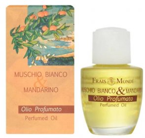 Parfémovaný olej Frais Monde - White Musk And Mandarin Orange , 12ml