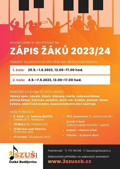 PŘIJÍMACÍ ZKOUŠKY 2023/2024