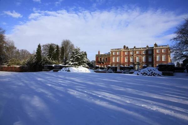 Winter in the garden - Newby Hall